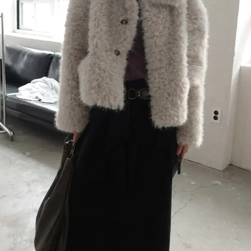 플랫오프 리뉴얼 Bedi Fur Jacket