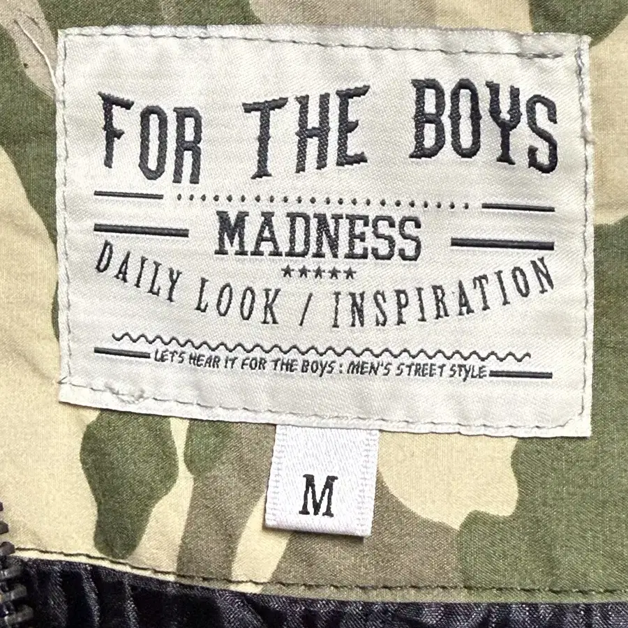 빈티지 자수 블루종 항공점퍼 / For The Boys Madness