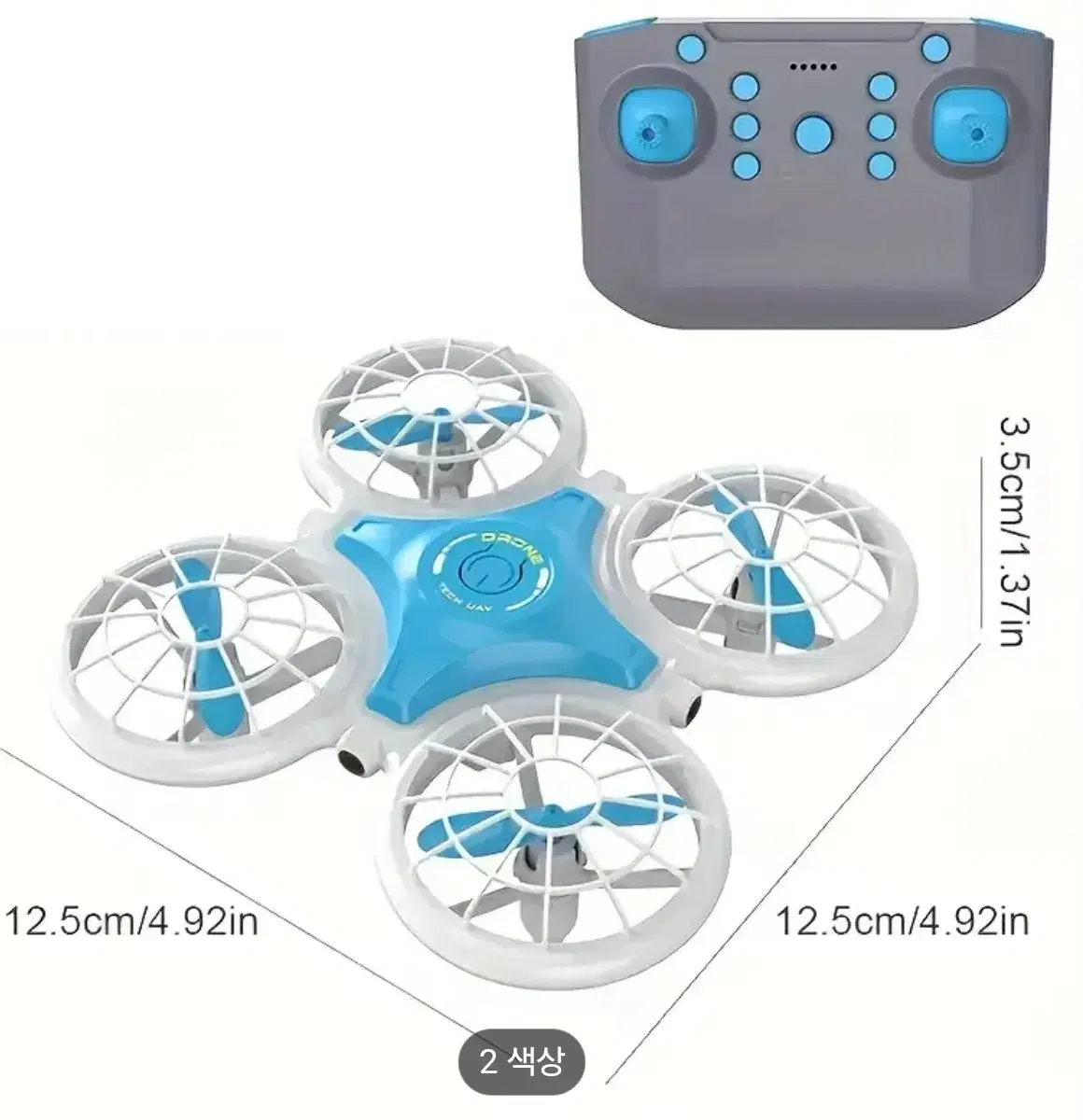 초보자용 컴팩트 UFO LED 미니 드론