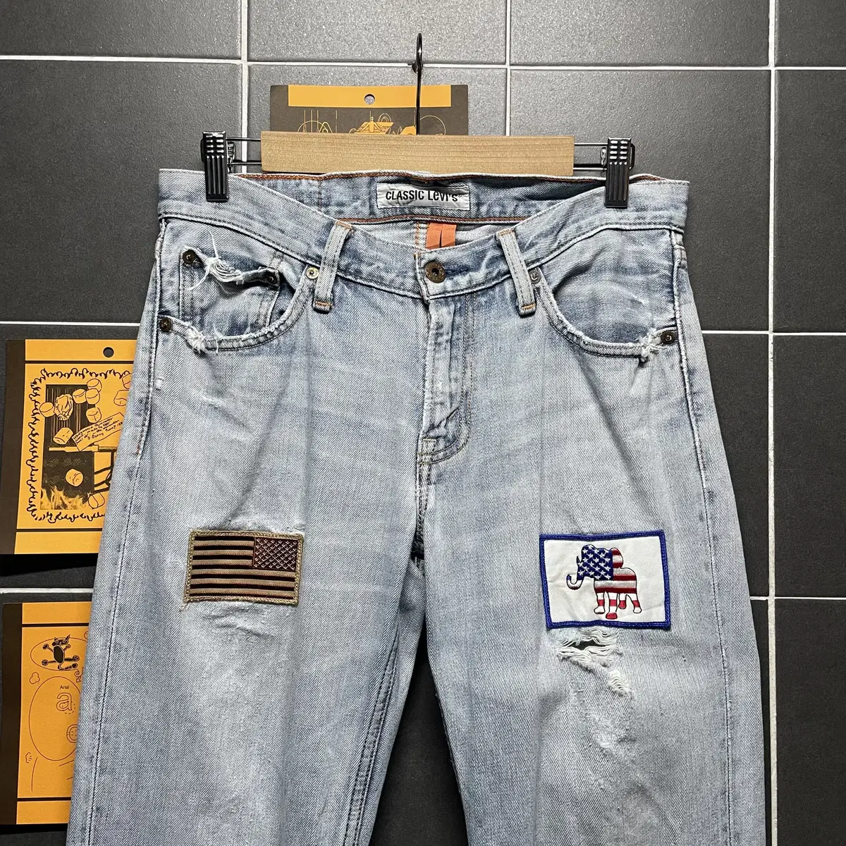 Levis 리바이스 502 데님팬츠