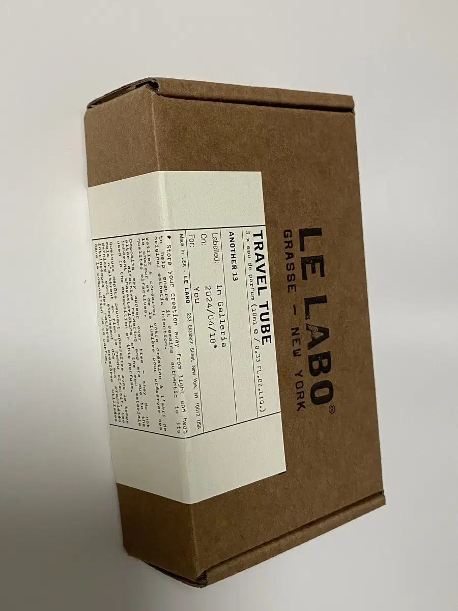 Le Labo Another 13 Another 13 10cc Travel Korean Galleria Genuine