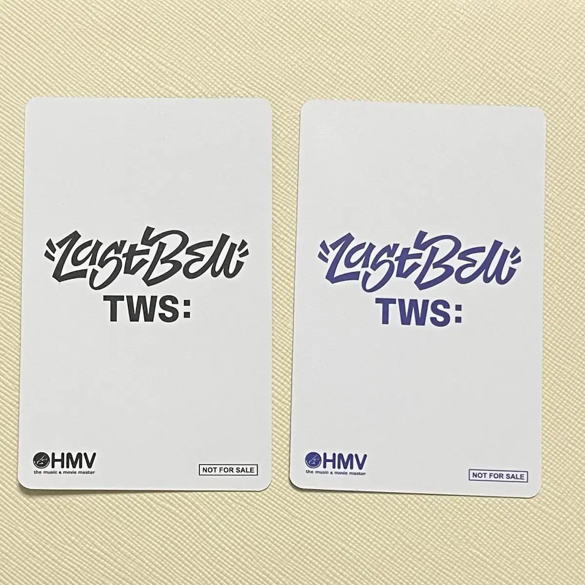 투어스 TWS 한진 hmv 포카 포토카드 럭드 마지막축제 라스트벨