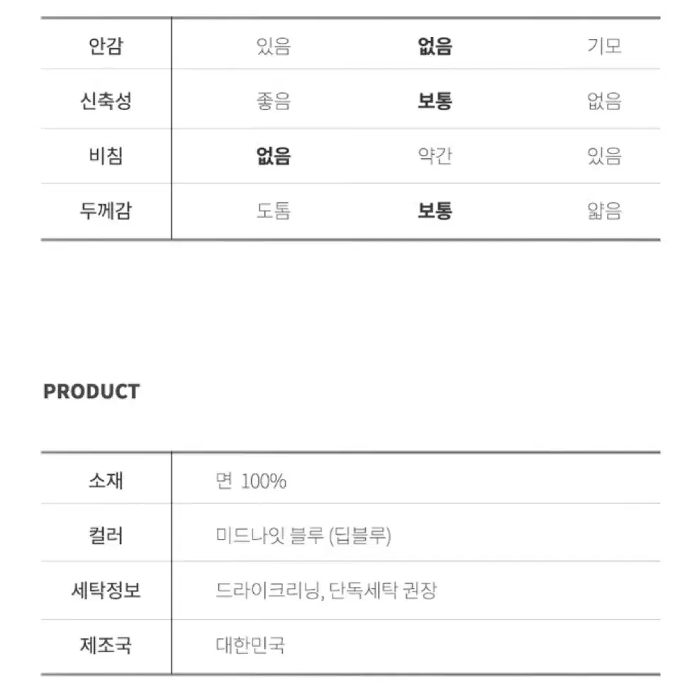 데님와이드팬츠(새상품)