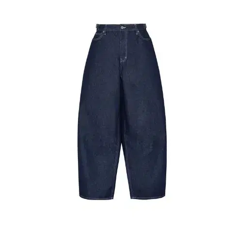 MJD  L - BIG POCKET BAGGY PANTS INDIGO