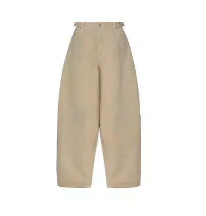 MJD L - BIG POCKET BAGGY PANTS BEIGE