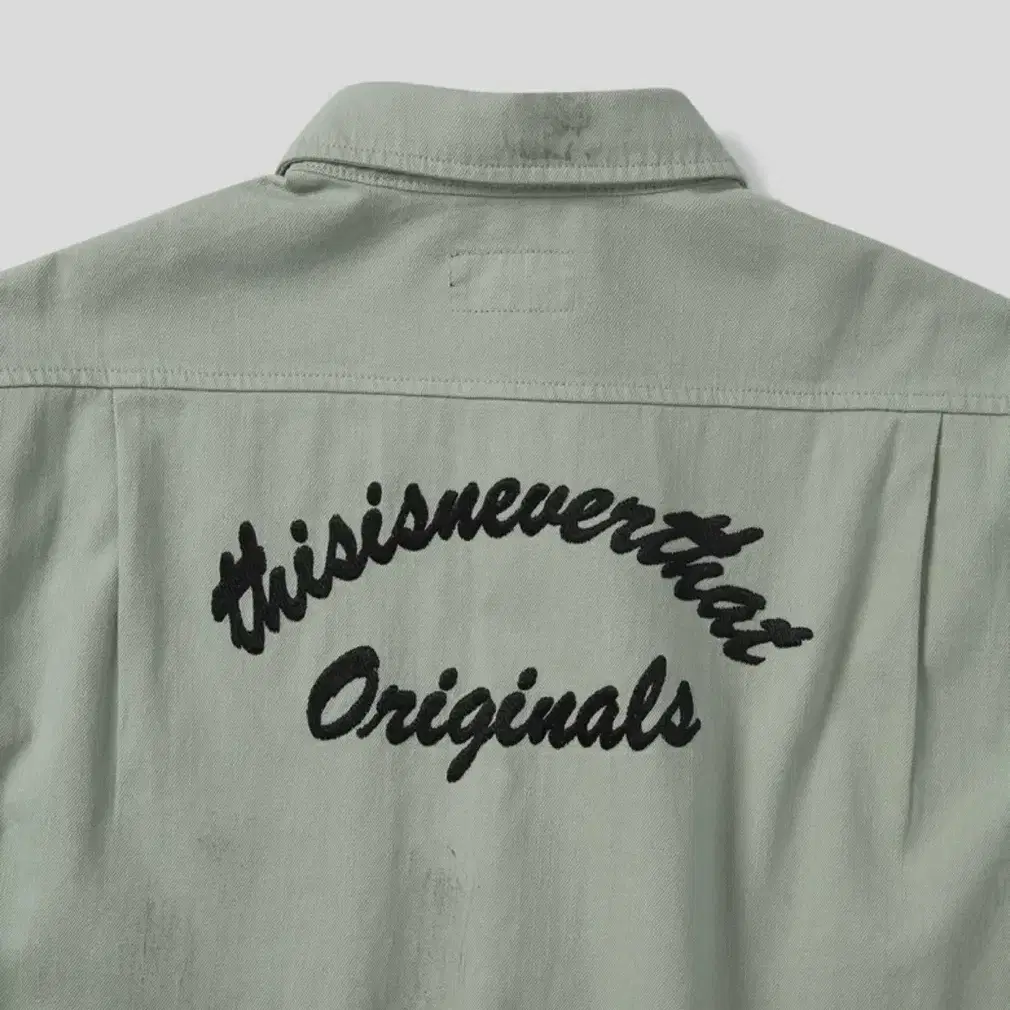 디스이즈네버댓 Originals Dirt Shirt Mint S