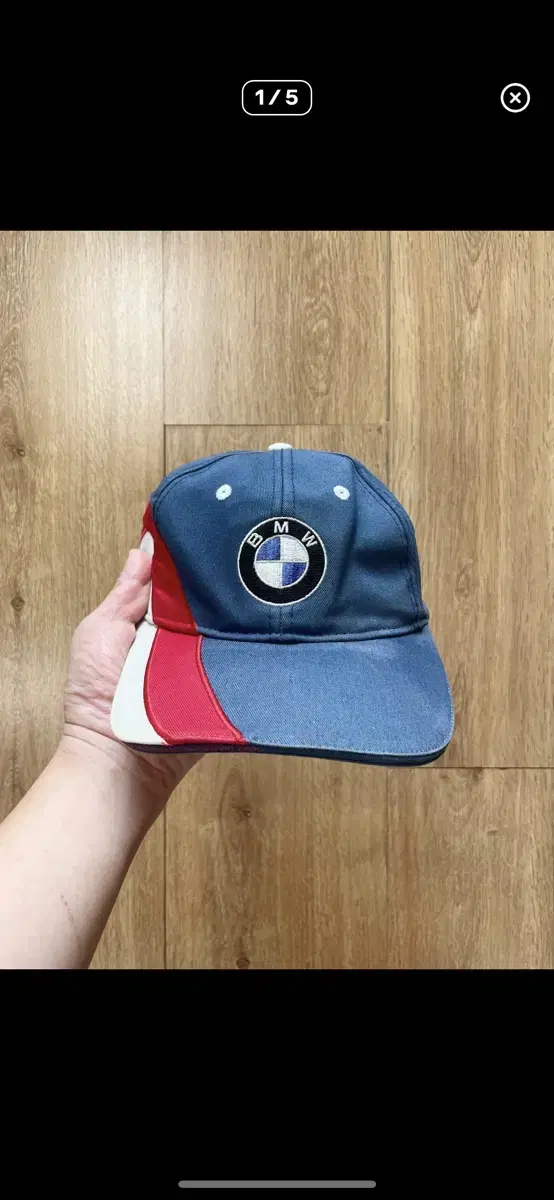 택포) 오리지널 BMW 모터스 레이싱 볼캡 모자