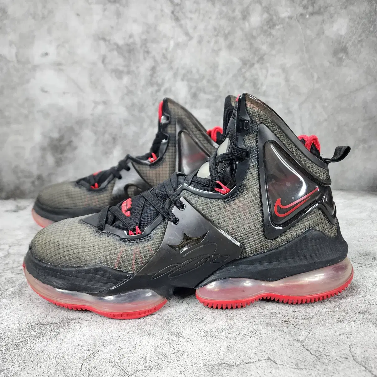 Double Six (Genuine) Nike LeBron 19 Black University Red 280