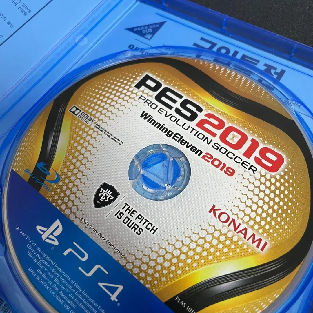 플레이스테이션 PES2019 CD 싸게 팝니당