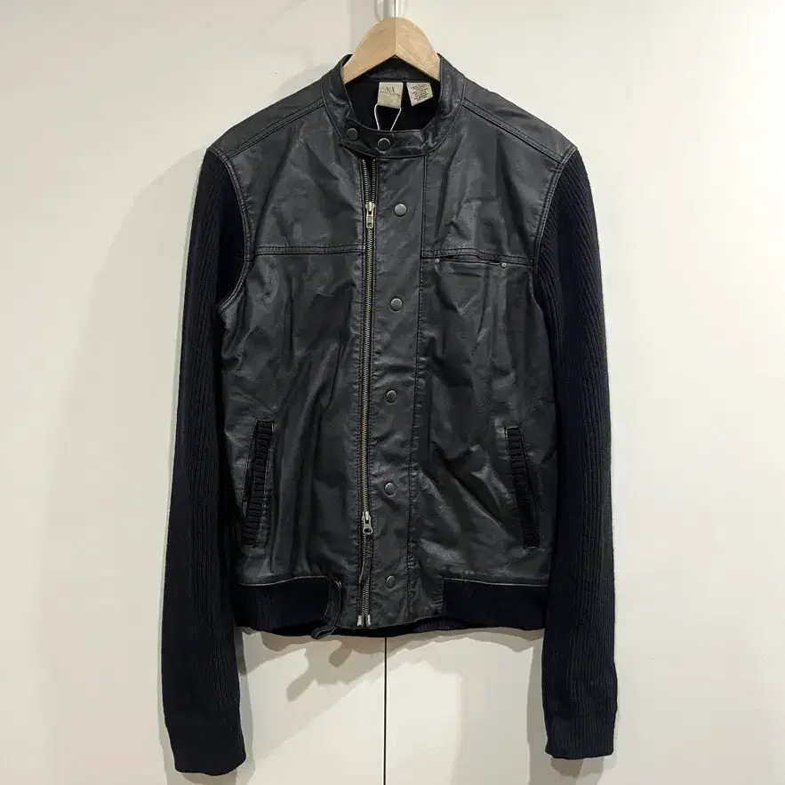 ARMANI Mix Leather Jacket