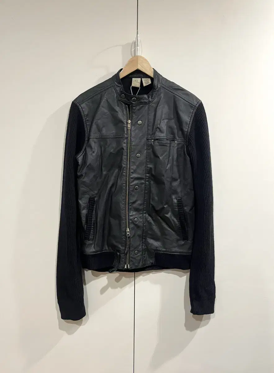 ARMANI Mix Leather Jacket