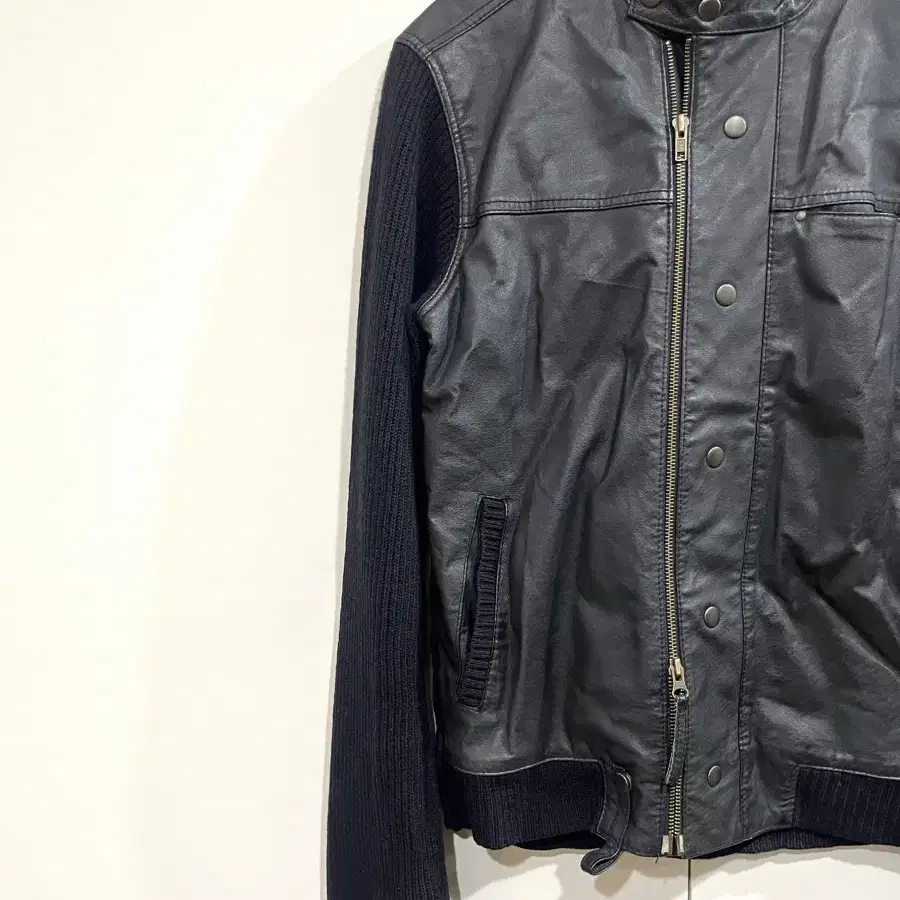 ARMANI Mix Leather Jacket