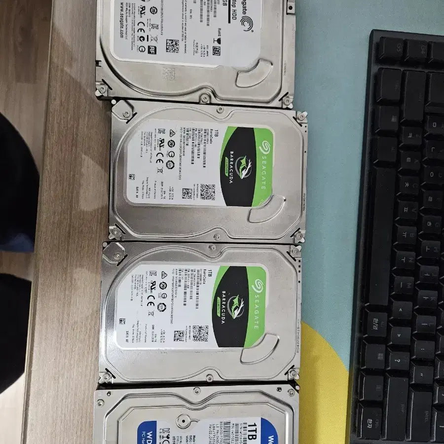 1tb hdd 4개