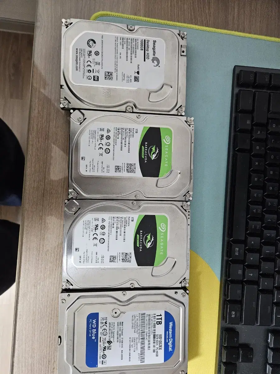 1tb hdd 4개