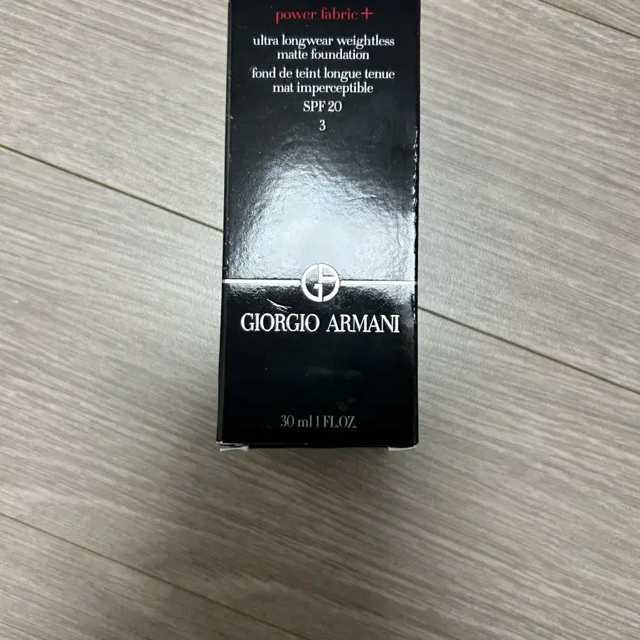 조르지오 아르마니 파워 패브릭 플러스 파운데이션 3호 30ml 미개봉