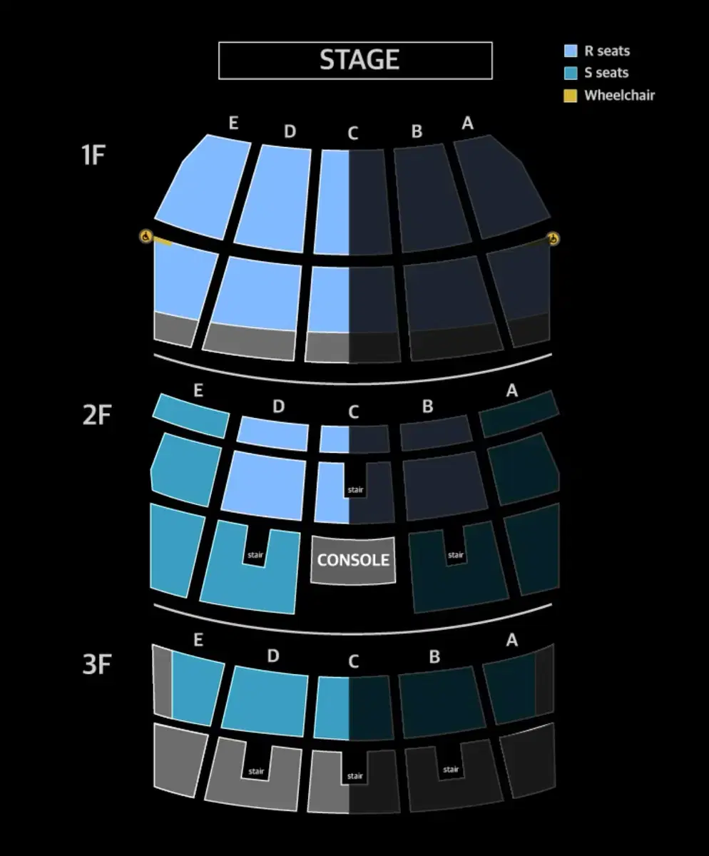 트레저 콘서트 일요일 3층 판매