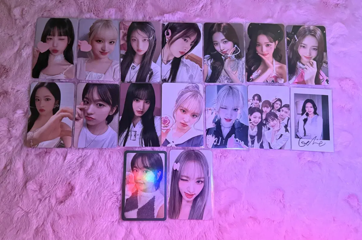 ive photocard sell wonyounglizlayyujin