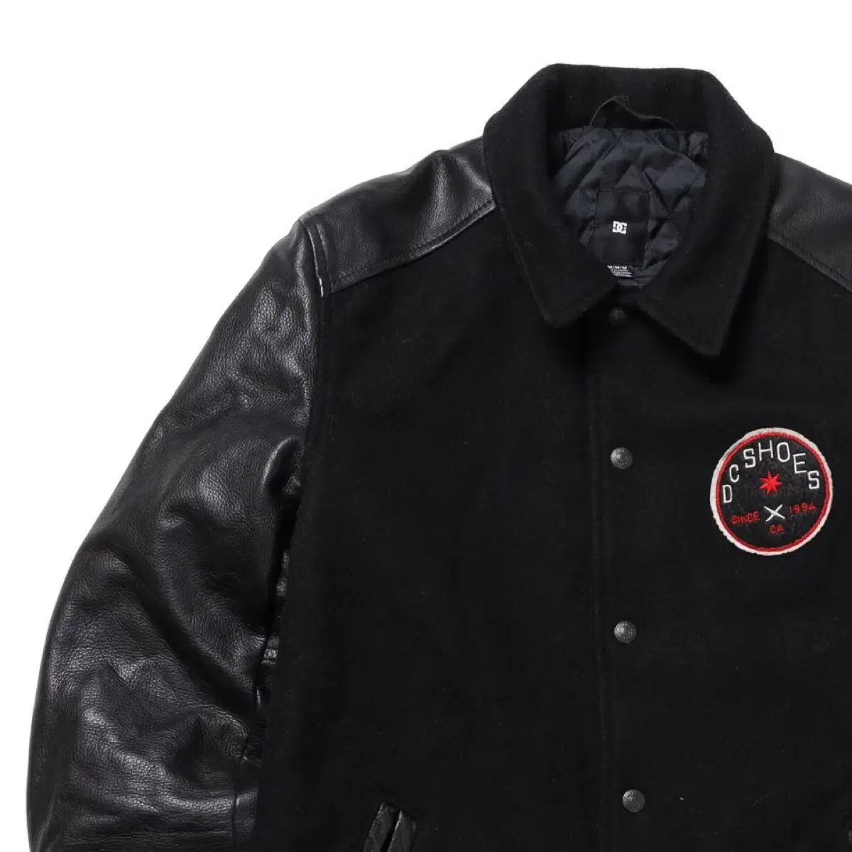 DC x Schott Logo Embroidered Varsity Jk