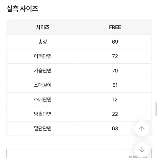 통통 오버핏 단추 니트 팝니다