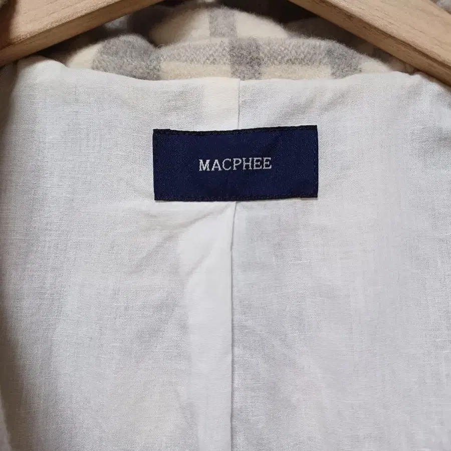 MACPHEE 후드 반코트