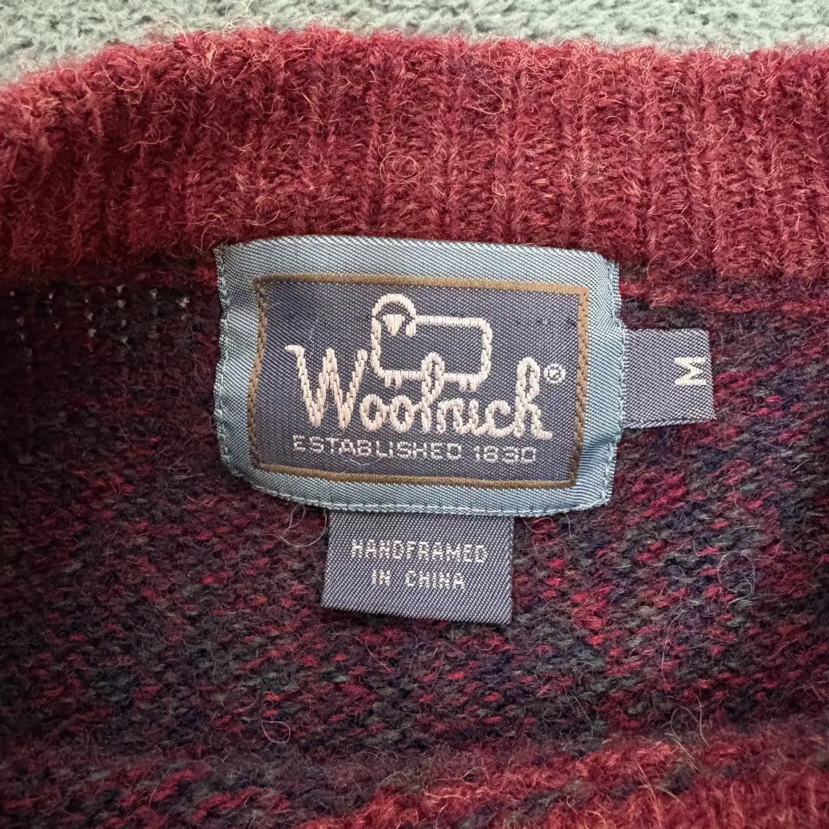 M)울리치 WOOLRICH 울 니트