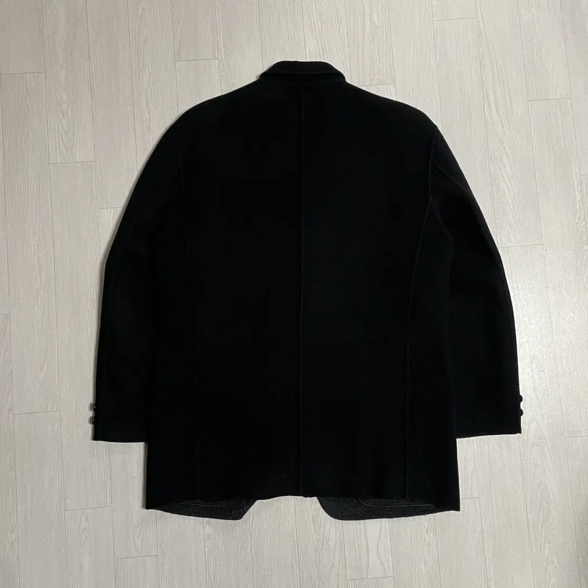 90's Issey Miyake black wool jacket