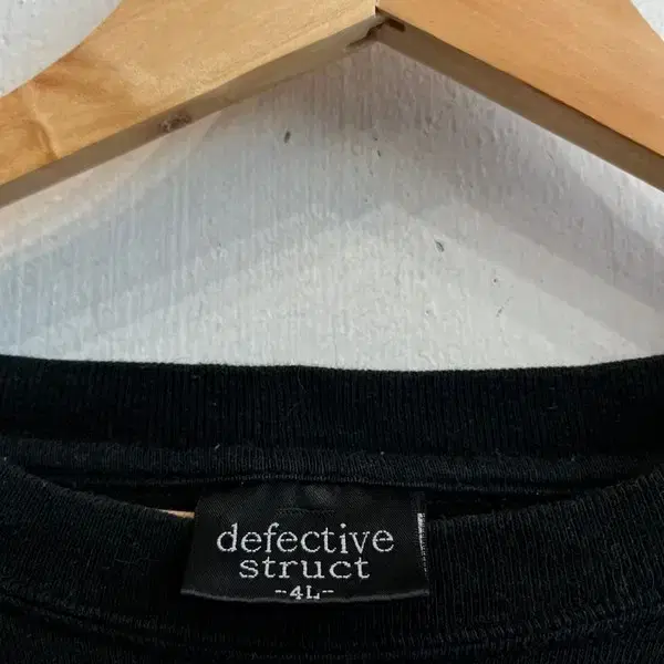 일본빈티지 Defective struct 락펑크 롱슬리브