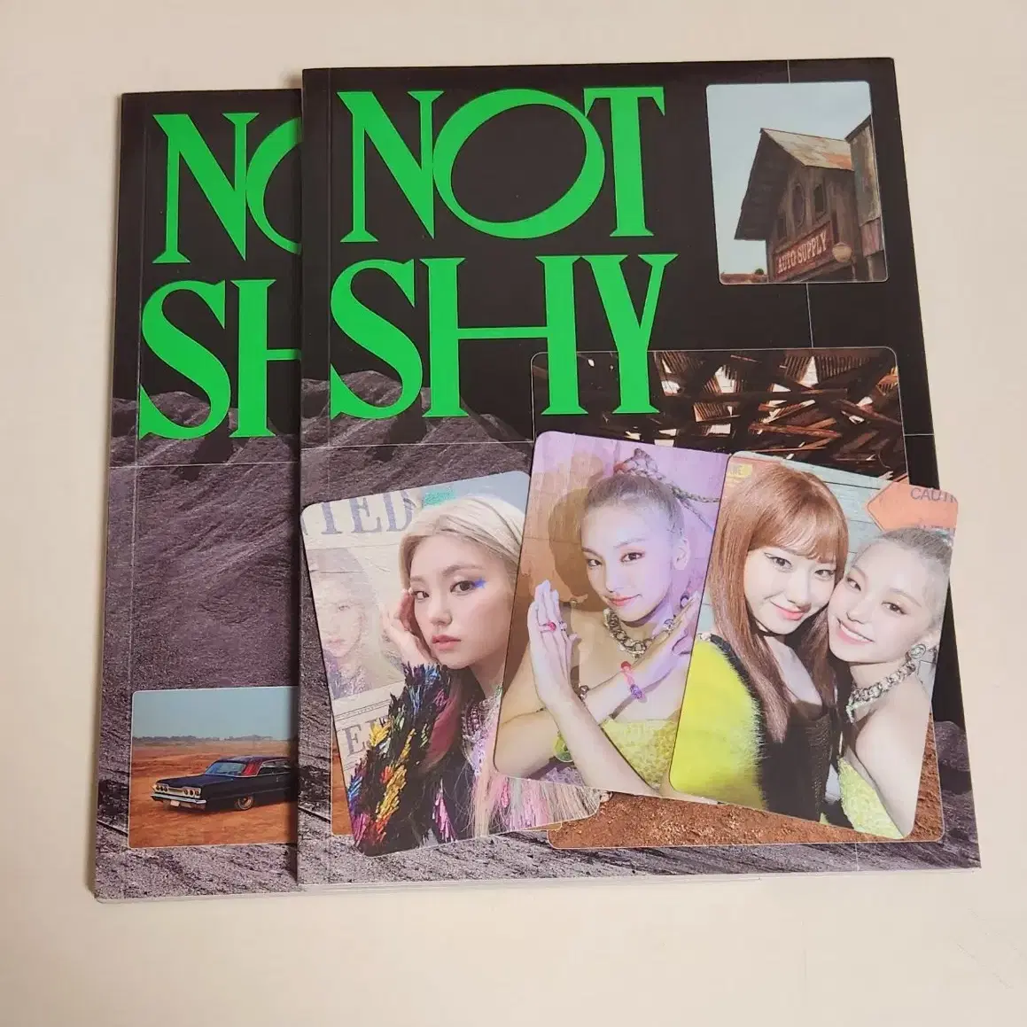 있지 ITZY 낫샤이 NOT SHY 앨범 포카