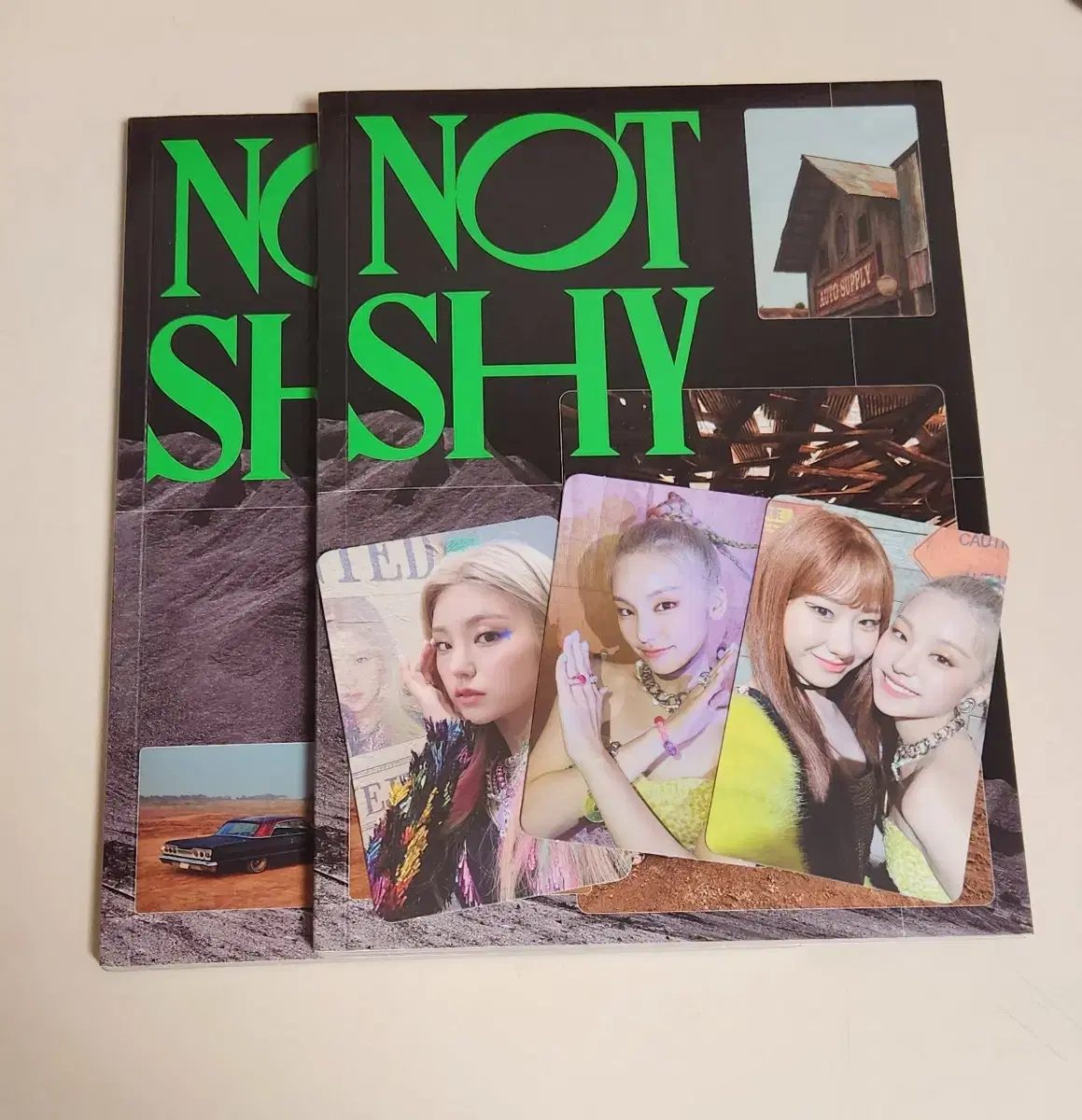 있지 ITZY 낫샤이 NOT SHY 앨범 포카