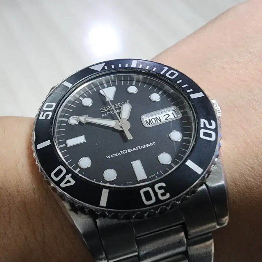 세이코 빈티지 7S26-0050 38mm  다이버 워치 skx023