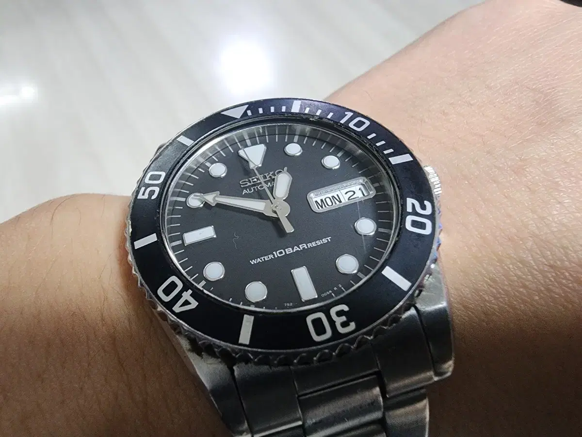 세이코 빈티지 7S26-0050 38mm  다이버 워치 skx023