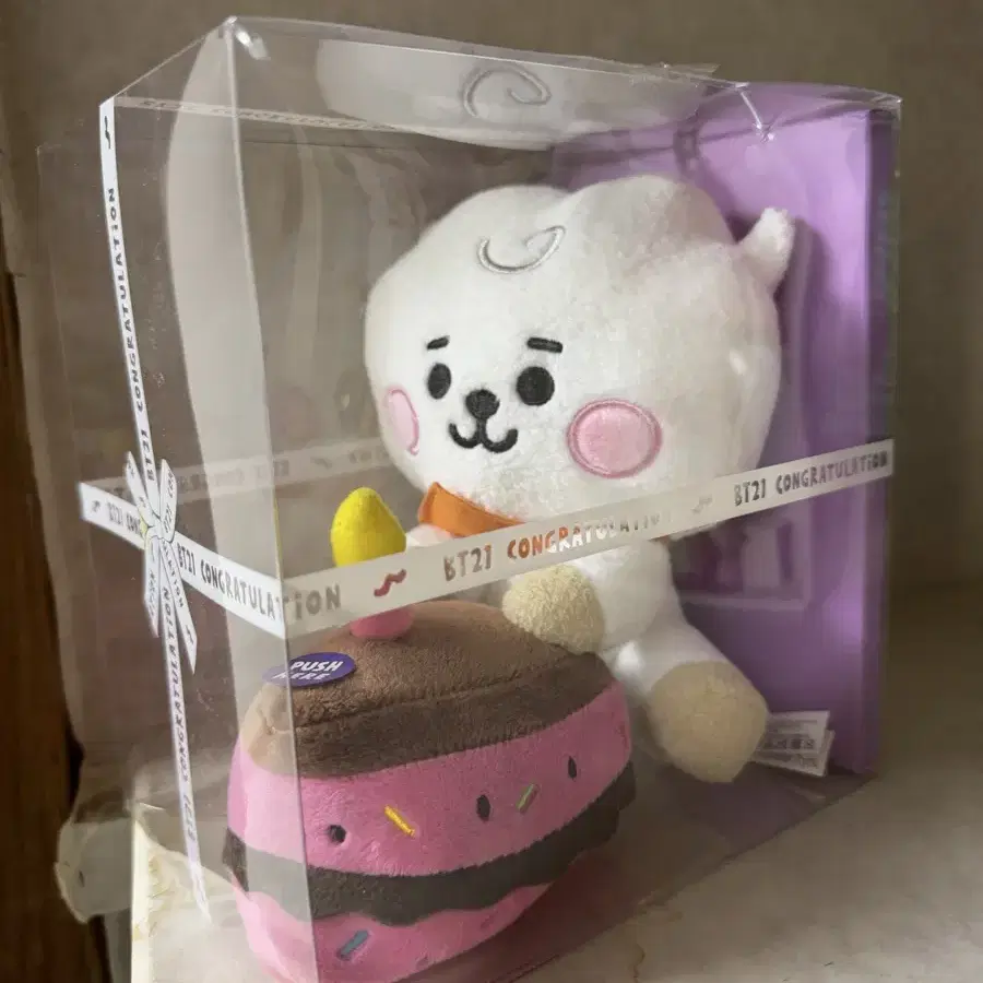 BT21 RJ 생일축하인형