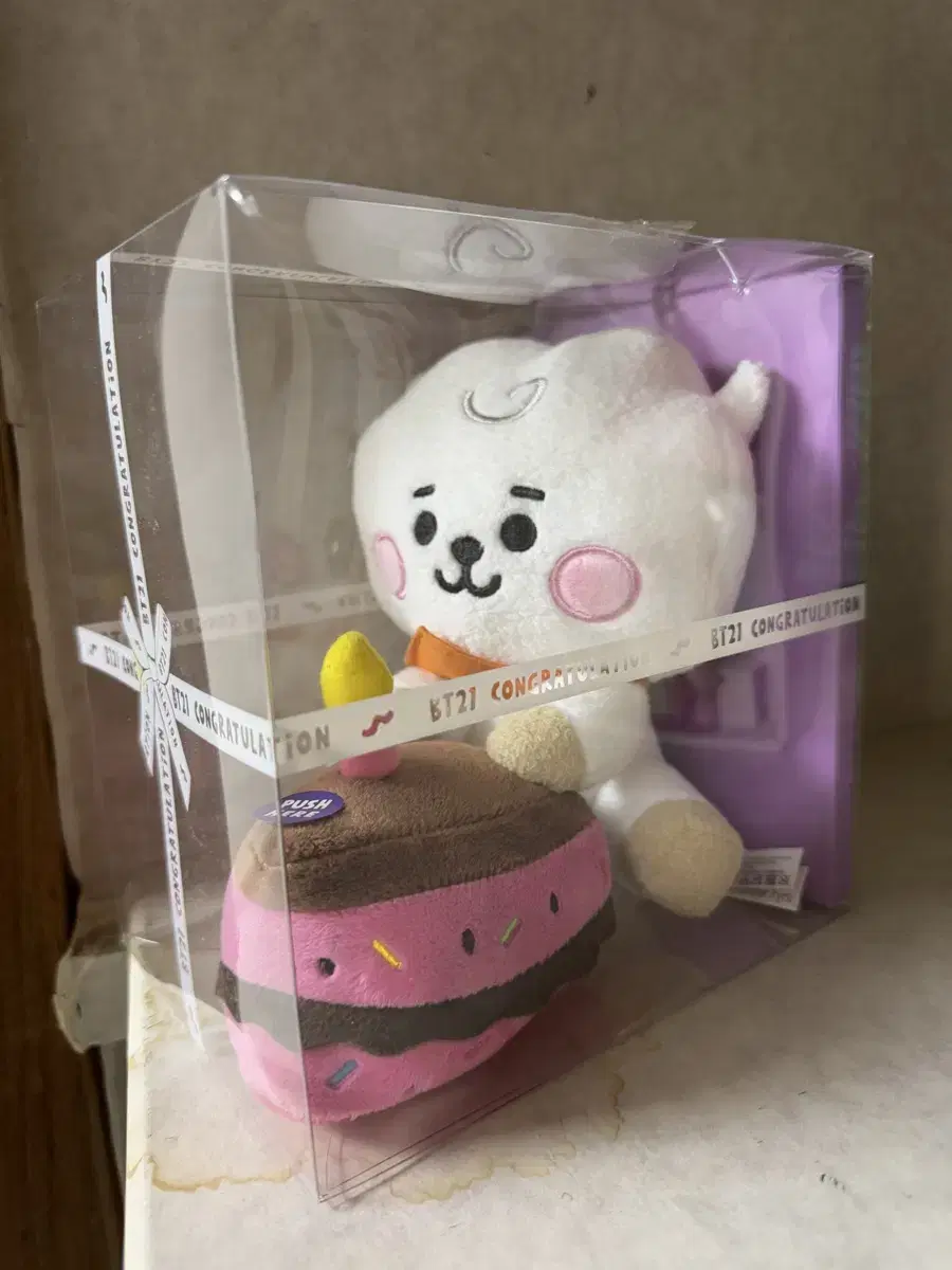 BT21 RJ 생일축하인형