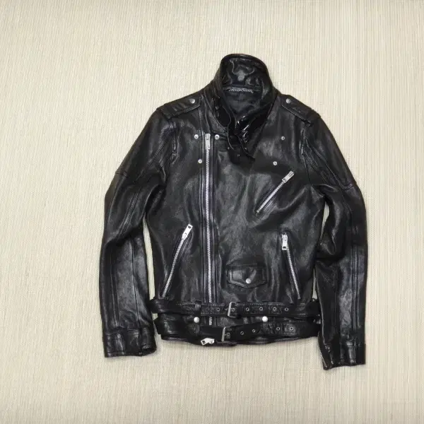 (95) 레더 leather 라이더 남성 슬림 자켓