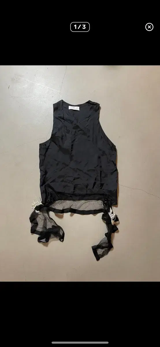 TOGA pulla vest 토가 훌라 탑