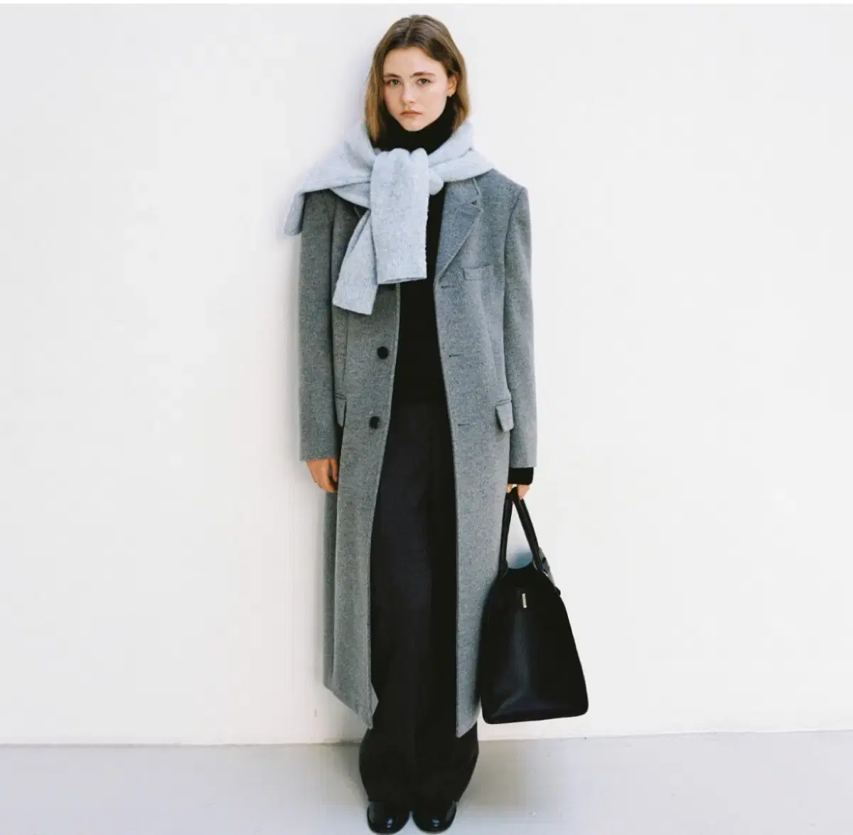 던스트 2-WAY 3 BUTTON MERINO WOOL COAT UDCO