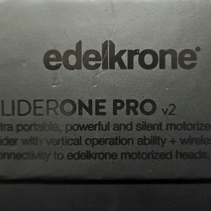 에델크론 edelkrone SliderONE PRO V2 슬라이더원 프로