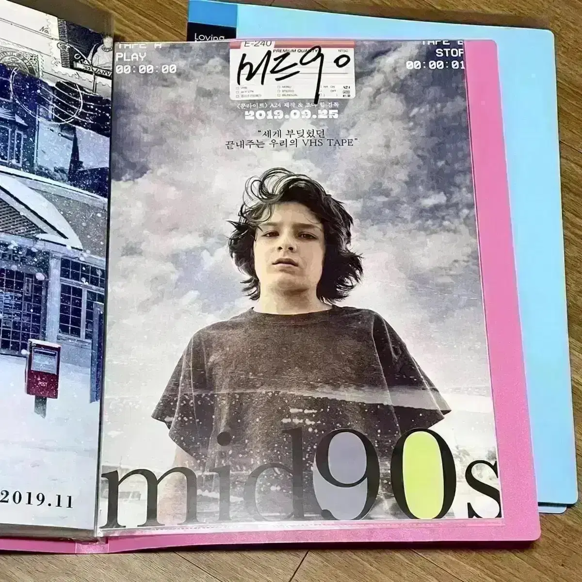 미드90 뱃지 딴짓패키지A3포스터mid90s조나힐영화액자티켓A24매거진