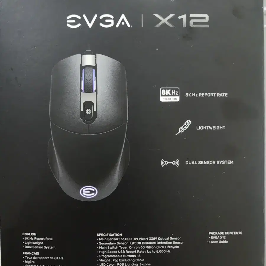 EVGA 에브가 X12 마우스