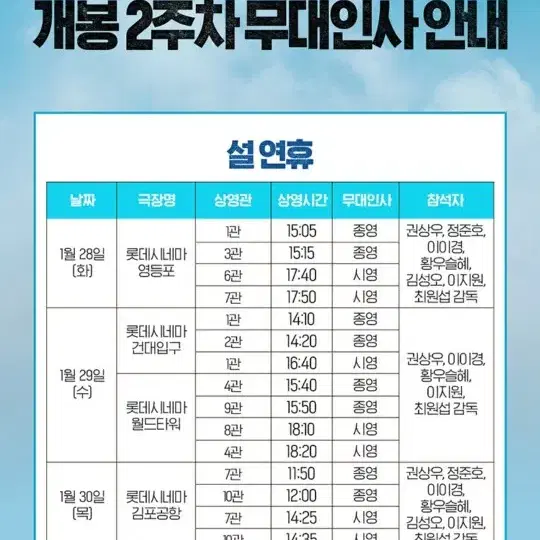 1/29(수) 15:40 C열 롯데시네마 월드타워 히트맨2 무대인사