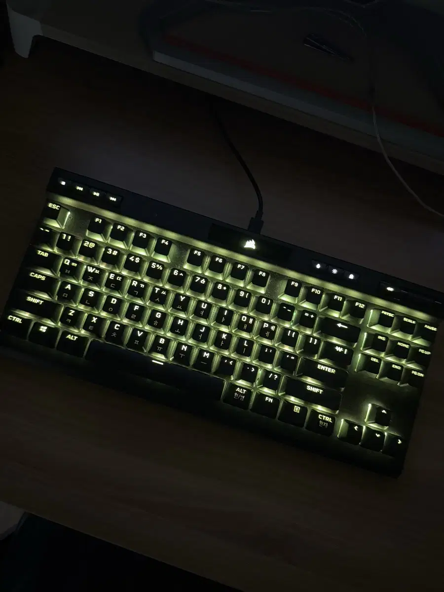 커세어 K70 RGB TKL 챔피언 기계식 적축 키보드