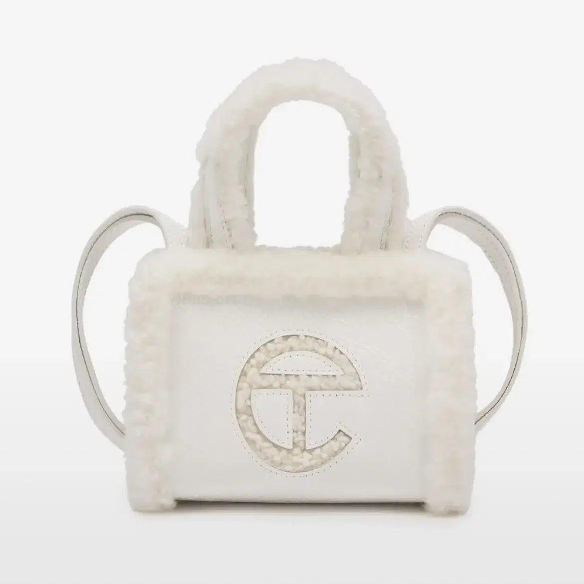 Telfar x UGG Small Shopper Crinkle White