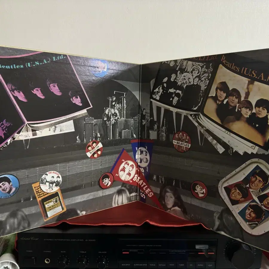 (민트급 알판)The Beatles Live LP