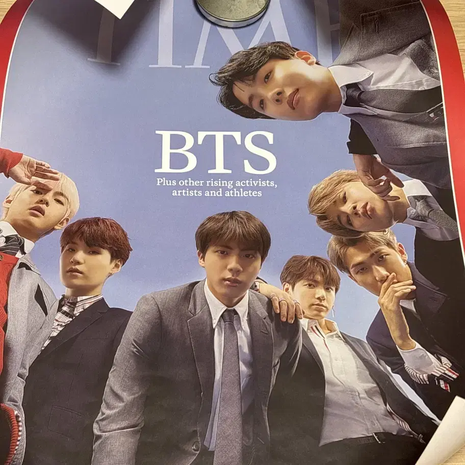 방탄 bts 타임즈 포스터