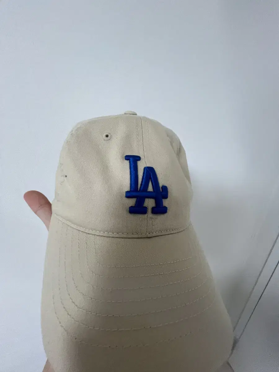 MLB LA 다저스 볼캡 베이지