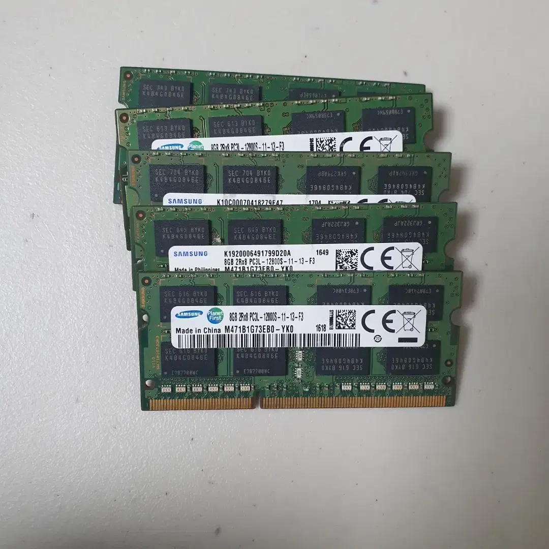 삼성 DDR3L 8GB 노트북 메모리 저전력 램