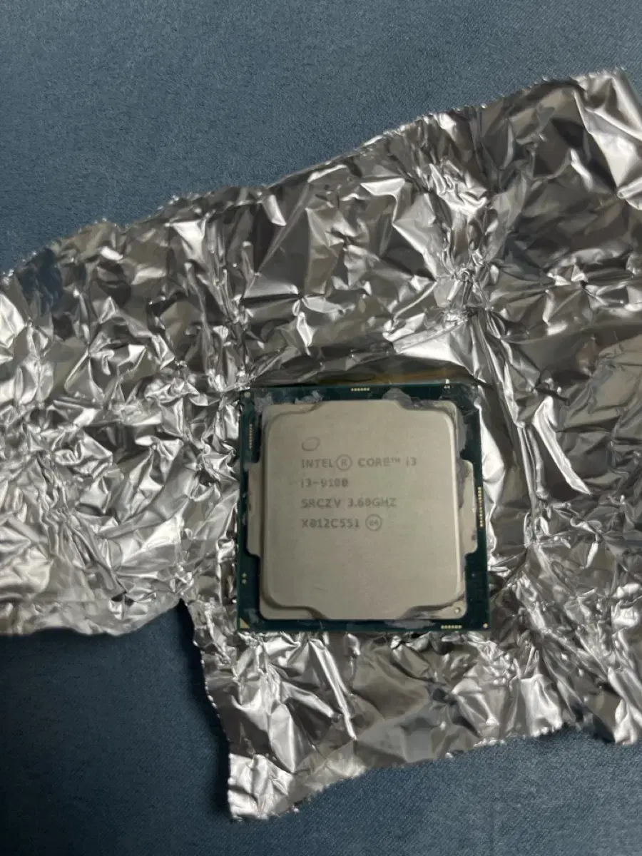 i3 9100 cpu 팝니다