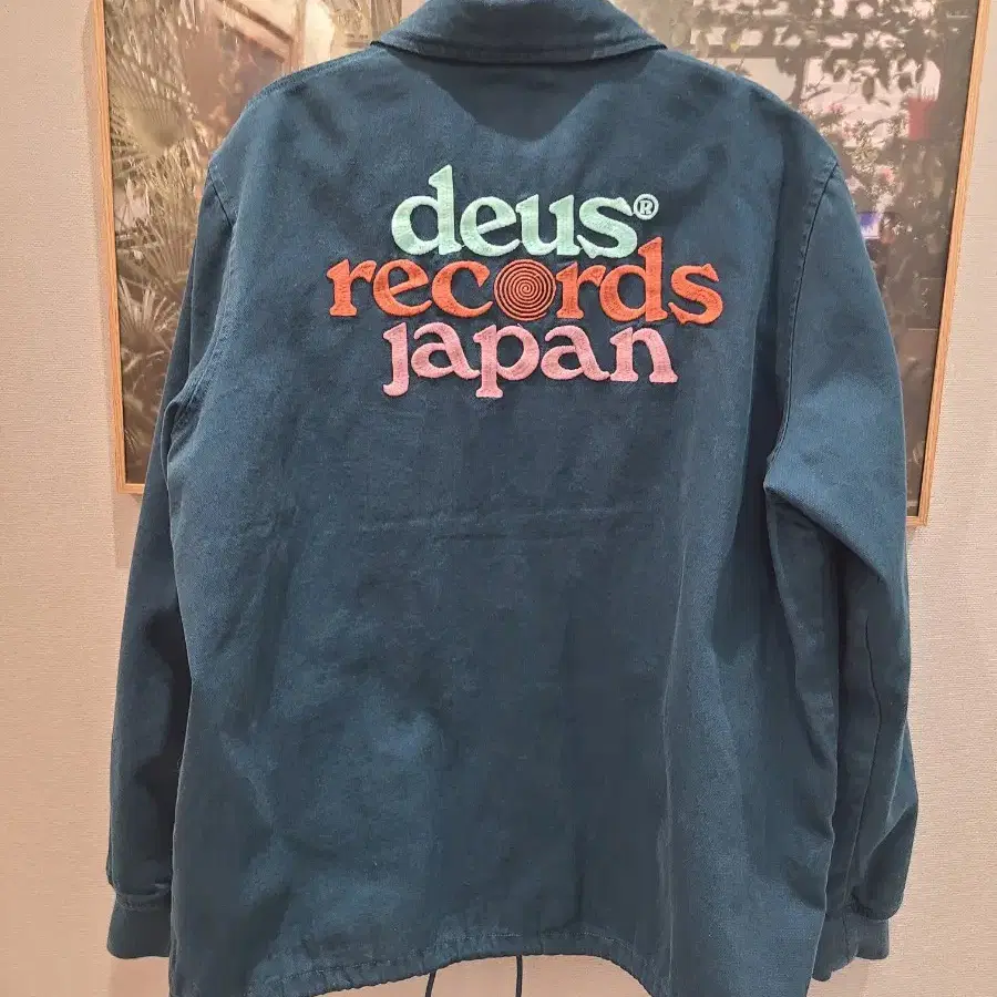 DEUS ex machina strata korea 캔버스 코치자켓