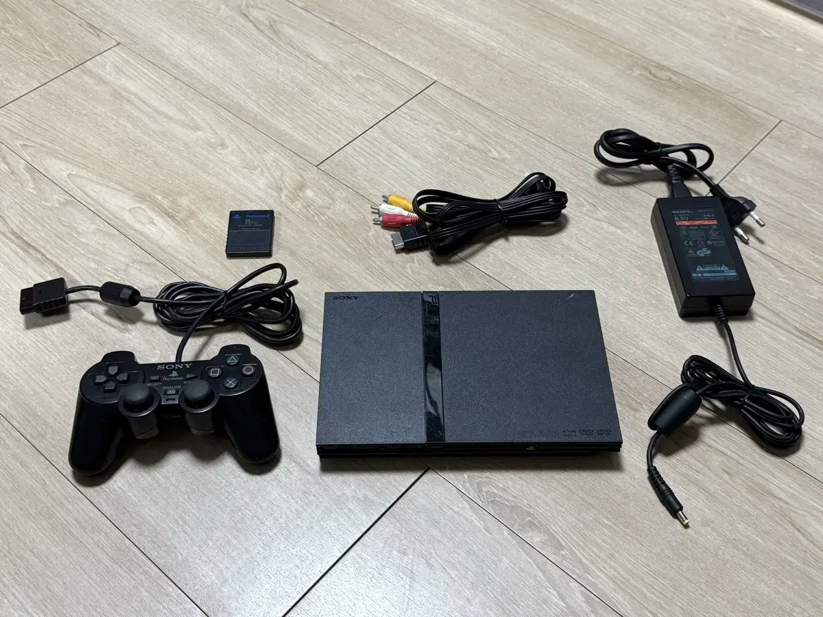 플스2 PS2 77005번 본체 정발 세트