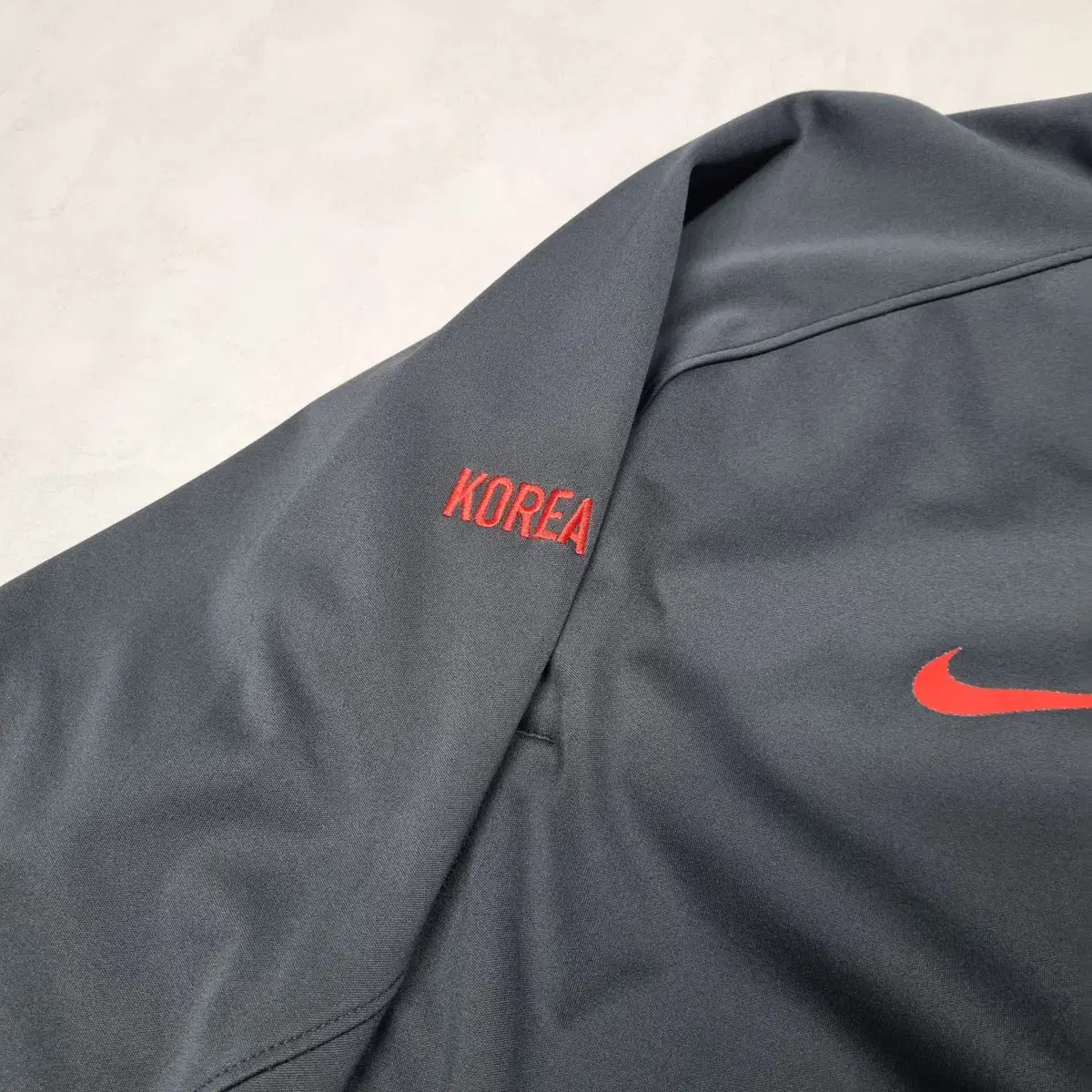 나이키 축구 국대 트레이닝 쉘탑 - L  NIKE KOREA 싸커 유니폼